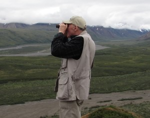 Binoculars were a must have in Alaska